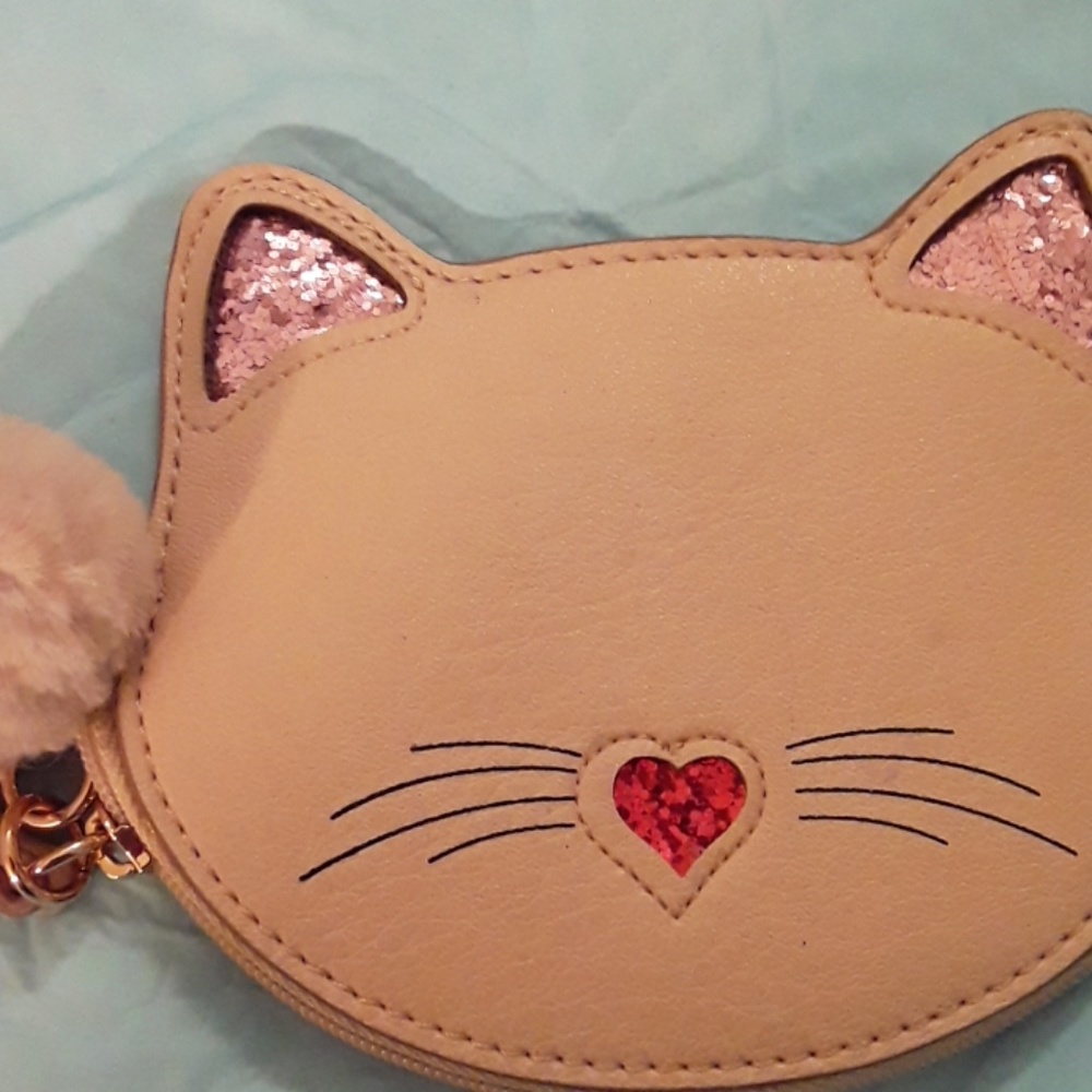 Lauren  Conard  cat coin purse - Picture 2 of 3